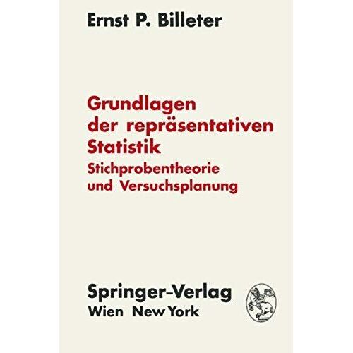 Grundlagen Der Repräsentativen Statistik