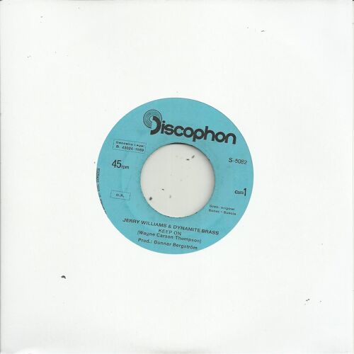 Keep On (Wayne Carson Thompson) / Boogaloo Baby (Jackson - Lewis)