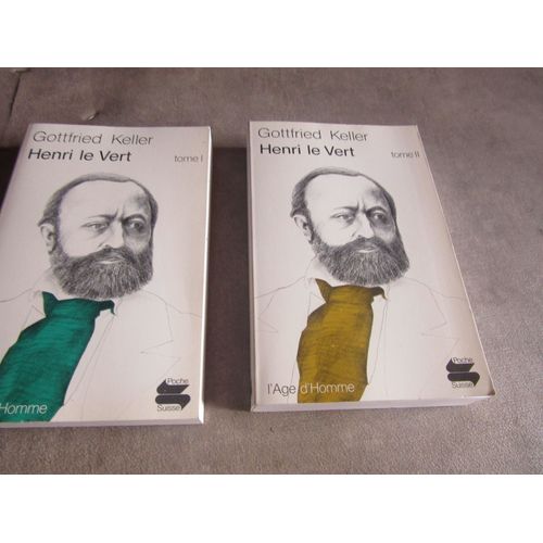2 Vol Gottfried Keller Henri Le Vert 1 Et 2 ( Age D Homme