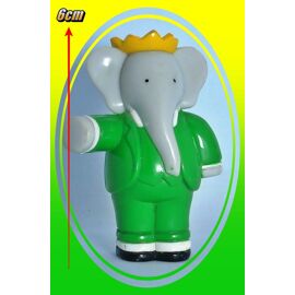 Figurine Babar - Porte Sucette Babar - 6cm