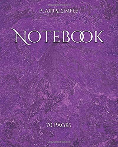 Notebook: 70 Pages