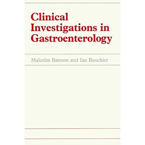 Clinical Investigations In Gastroenterology