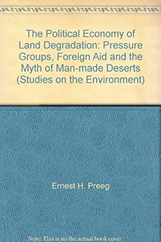 Political Economy Of Land Degradation