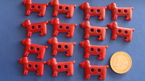 Lot De Boutons Fantaisie Motif Chien