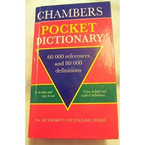 Chambers Pocket Dictionary