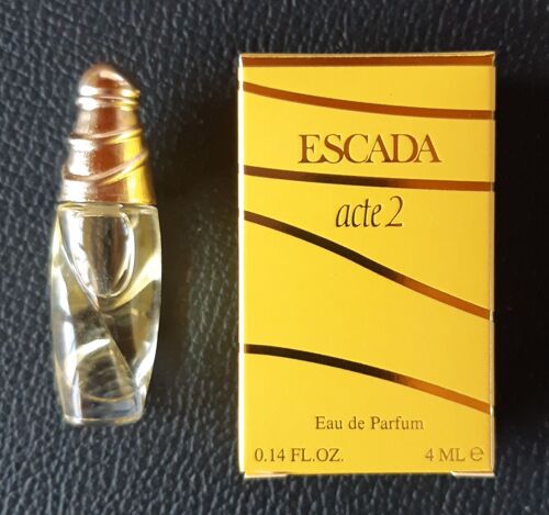 Miniature De Parfum Escada Acte 2 - Neuf