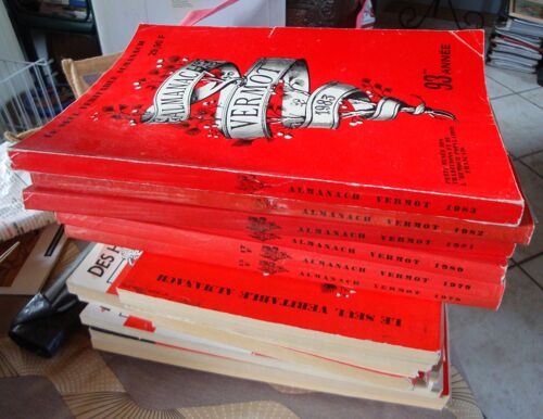 Lot Almanach Vermot 1974 À 2005