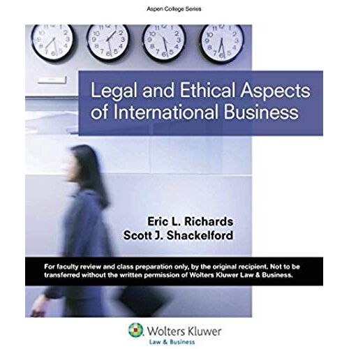 Legal & Ethical Aspects Of Int