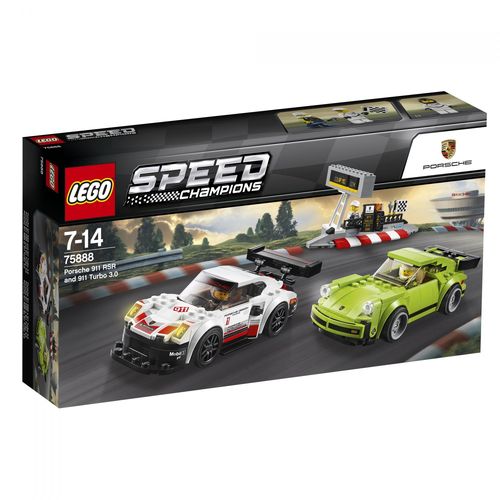 LEGO Speed Champions - Porsche 911 RSR et 911 Turbo 3.0 - 75888