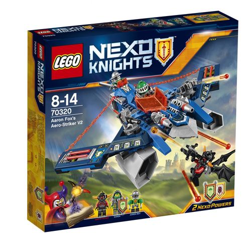 LEGO Nexo Knights - L'Aero Striker V2 d'Aaron Fox - 70320
