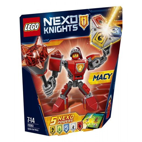LEGO Nexo Knights - La super armure de Macy - 70363