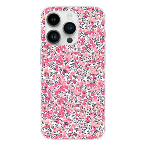 Coque En Silicone - Compatible Apple Iphone 14 Pro - Design Liberty Wiltshire Rose
