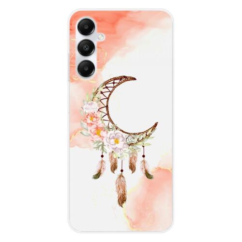 Coque En Silicone - Compatible Samsung Galaxy A05s - Design Dreamcatcher Lune