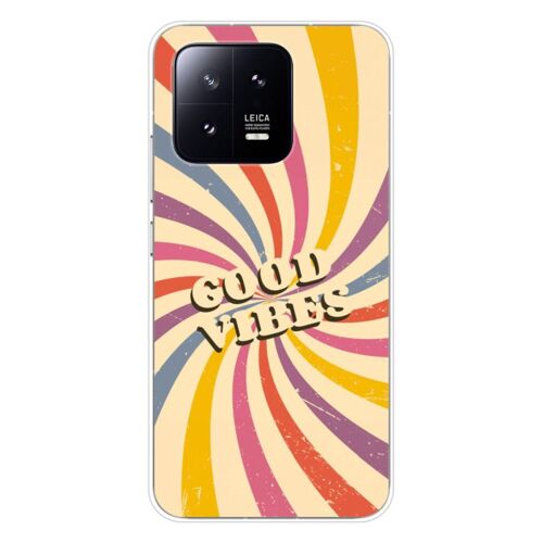 Coque En Silicone - Compatible Xiaomi 13 - Design Good Vibes