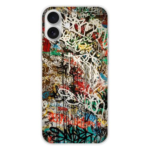Coque En Silicone - Compatible Apple Iphone 16 Plus - Design Graffiti 1