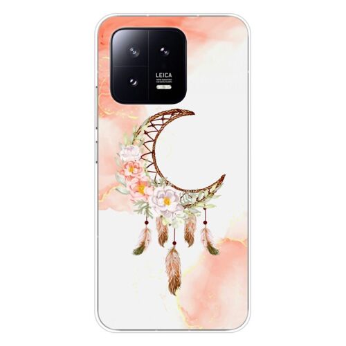 Coque En Silicone - Compatible Xiaomi 13 - Design Dreamcatcher Lune