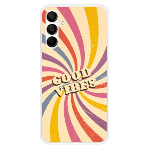 Coque En Silicone - Compatible Samsung Galaxy A15 - Design Good Vibes