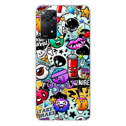 Coque En Silicone - Compatible Xiaomi Redmi Note 11 Pro Plus 5g - Design Graffiti 2