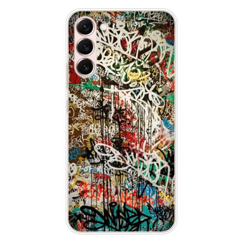 Coque En Silicone - Compatible Samsung Galaxy S23 Plus - Design Graffiti 1