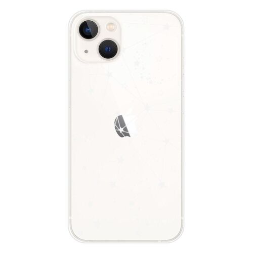 Coque En Silicone - Compatible Apple Iphone 13 - Design Lignes Etoilees
