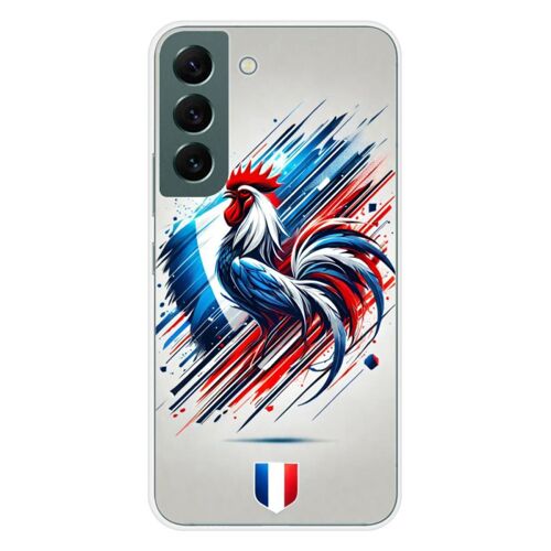 Coque En Silicone - Compatible Samsung Galaxy S22 - Design Coq Francais