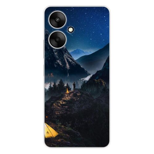 Coque En Silicone - Compatible Xiaomi Redmi 13c 5g - Design Seul En Montagne