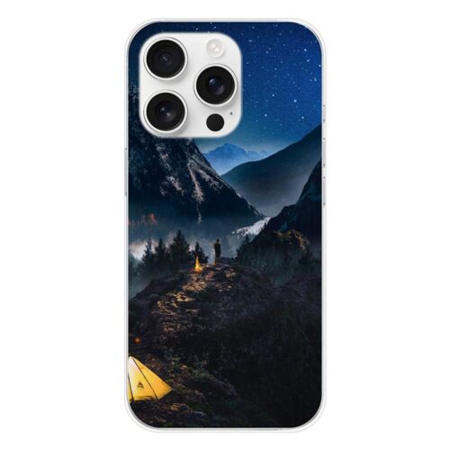 Coque En Silicone - Compatible Apple Iphone 16 Pro - Design Seul En Montagne