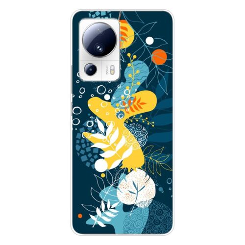 Coque En Silicone - Compatible Xiaomi 13 Lite - Design Sea Flowers