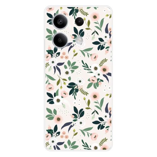 Coque En Silicone - Compatible Xiaomi Redmi Note 13 5g - Design Flowers
