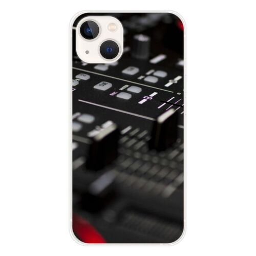 Coque En Silicone - Compatible Apple Iphone 13 - Design Dj Mixer