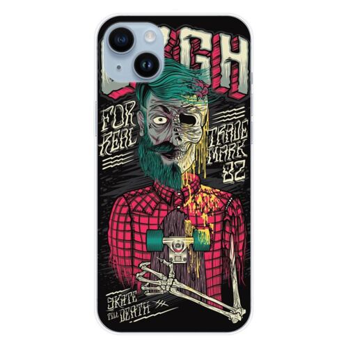 Coque En Silicone - Compatible Apple Iphone 15 Plus - Design Skull Urgh