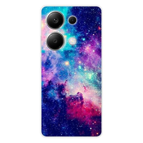 Coque En Silicone - Compatible Xiaomi Redmi Note 13 Pro 4g - Design Galaxie Bleue