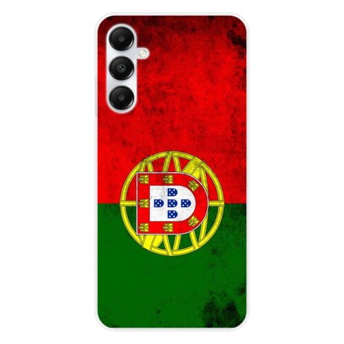 Coque En Silicone - Compatible Samsung Galaxy A25 - Design Drapeau Portugal
