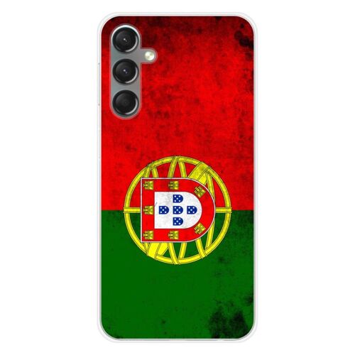 Coque En Silicone - Compatible Samsung Galaxy A24 4g - Design Drapeau Portugal