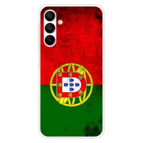 Coque En Silicone - Compatible Samsung Galaxy A15 - Design Drapeau Portugal