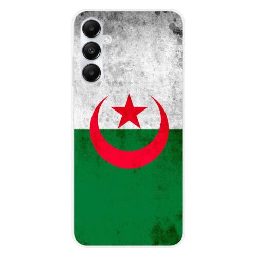 Coque En Silicone - Compatible Samsung Galaxy A05s - Design Drapeau Algerie
