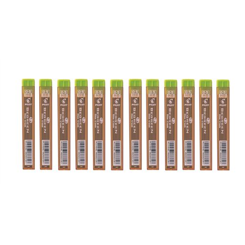 Pilot Lot De 12 Etuis De 12 Mines Qualité Très Résistante 0,5 Mm Begreen Hb