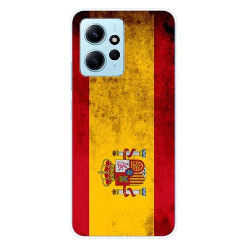 Coque En Silicone - Compatible Xiaomi Redmi Note 12 4g - Design Drapeau Espagne