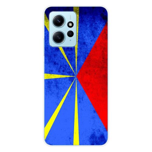 Coque En Silicone - Compatible Xiaomi Redmi Note 12 4g - Design Drapeau La Reunion