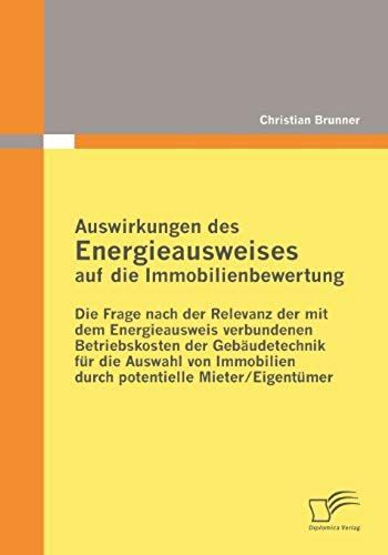 Auswirkungen Des Energieausweises Auf Die Immobilienbewertung
