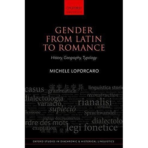 Gender From Latin To Romance Osdhl 27 C