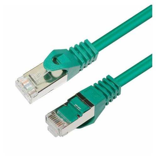 MicroConnect - Câble réseau - RJ-45 (M) pour RJ-45 (M) - 50 cm - SFTP, PiMF - CAT 7 - sans crochet - vert