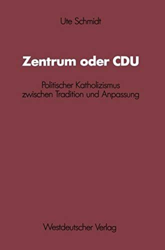 Zentrum Oder Cdu