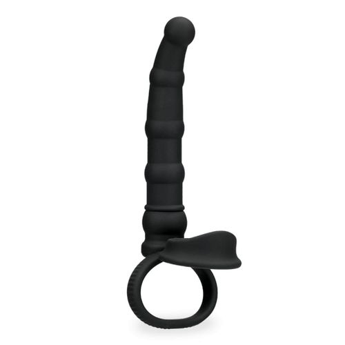 Double Cockring Avec Plug Pour Double Pénétration Rideon