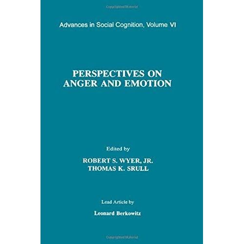 Perspectives On Anger And Emotion