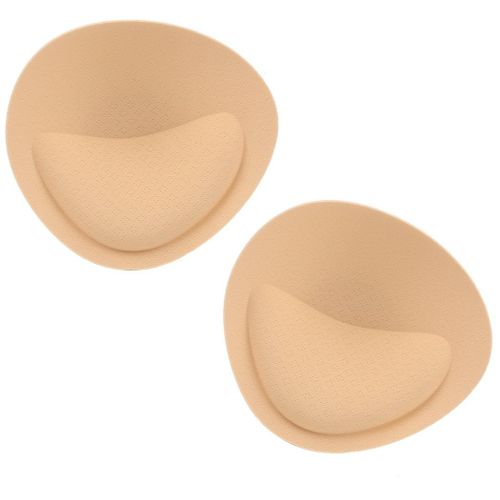 Inserts De Soutien-Gorge Respirants - Amovibles Beige 3 Cm