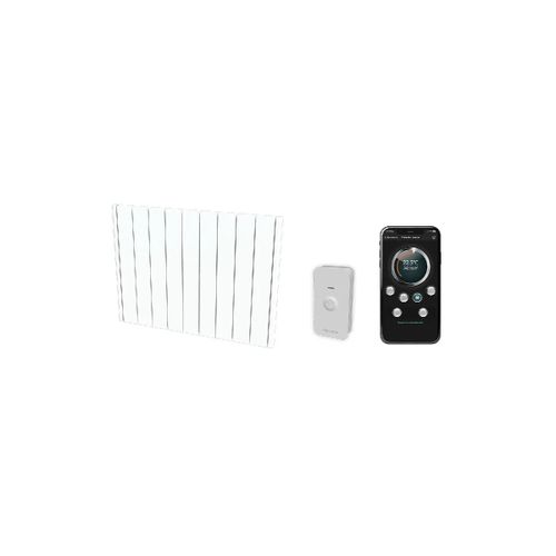 CARRERA JADA 2000W - Radiateur électrique céramique LCD - Horizontal - Répartition homogène - Conformité CE - Thermostat électronique