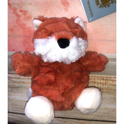 Doudou Renard Doudoublure Passeport Monoprix 15 Cm Jouet Naissance Bébé