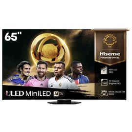 Hisense 65U8Q sw LED-TV Mini LED ULED UHD Multituner BT Smart Dolby Vision HDR