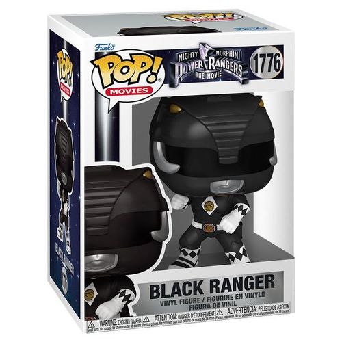 Figurine Funko Pop - Power Rangers N°1776 - Ranger Noir (81193)